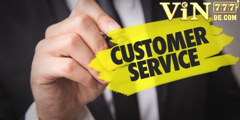 Bộ phận chăm sóc khách hàng của nhà cái VIN777 
