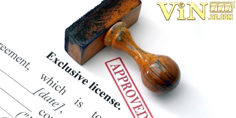Giấy tờ cấp phép hoạt động của nhà cái VIN777